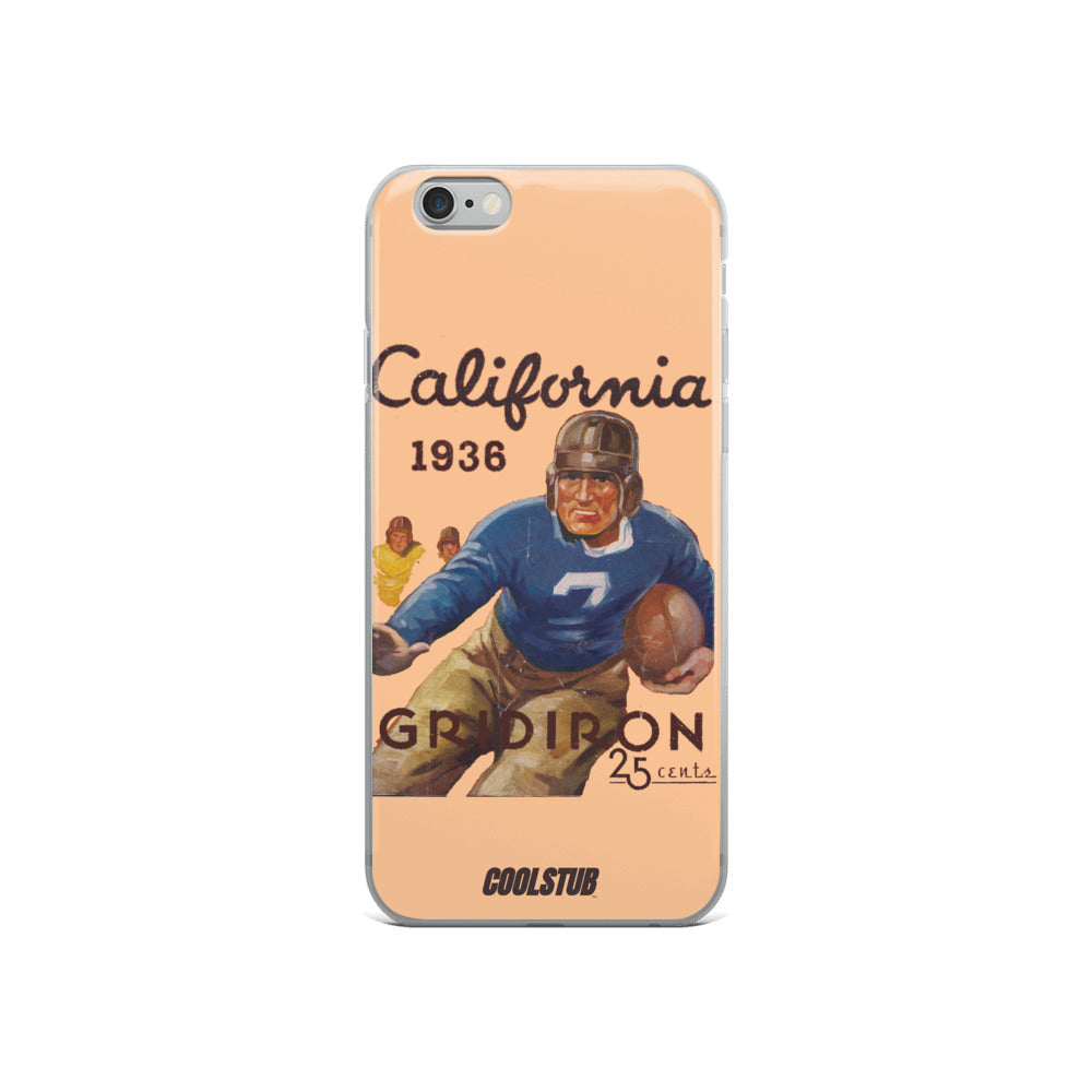 California Gridiron iPhone Case (1936)