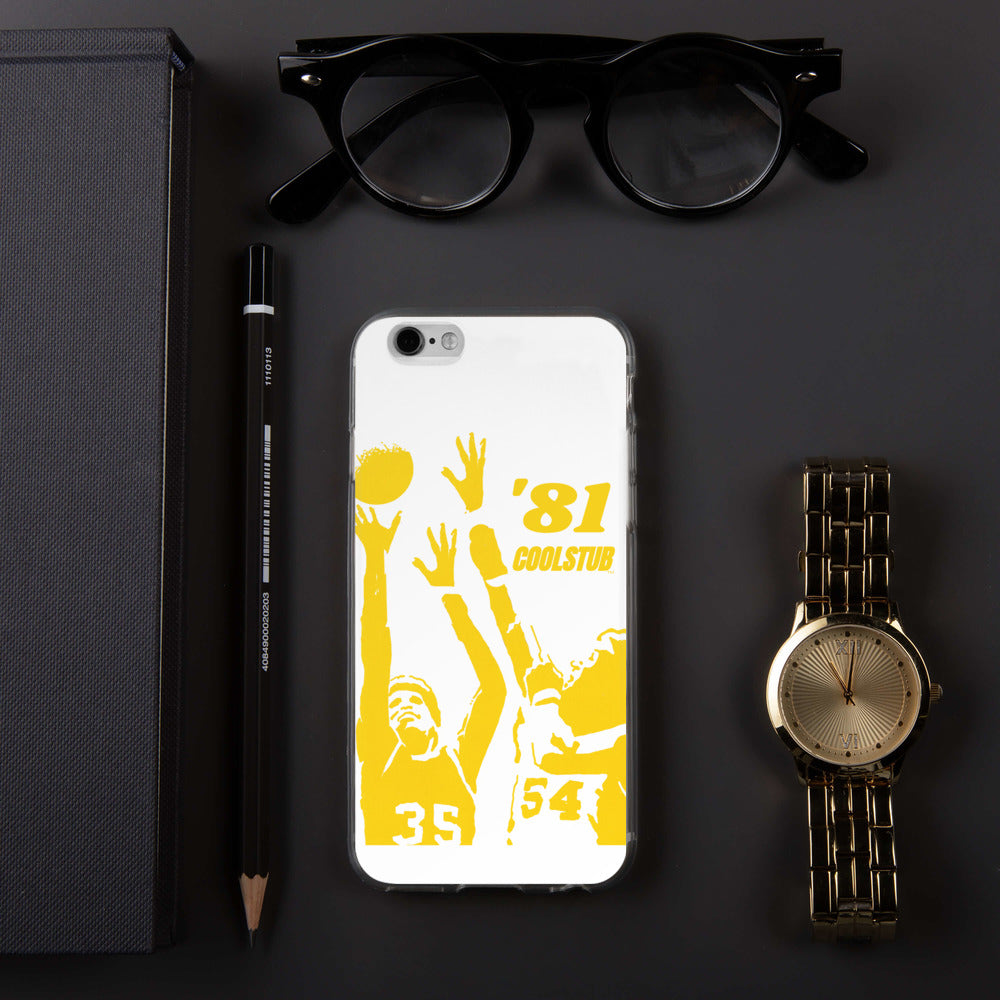 '81 Hoop Vibes iPhone Case