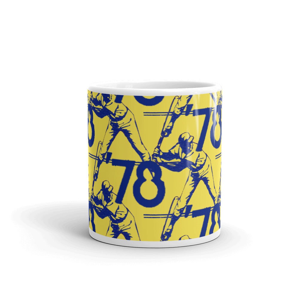 '78 Baseball Batter Pattern Mug