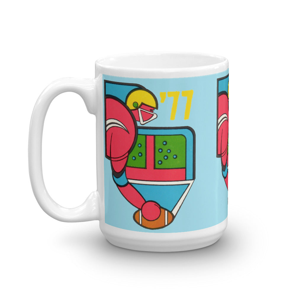 '77 Football Snap Mug