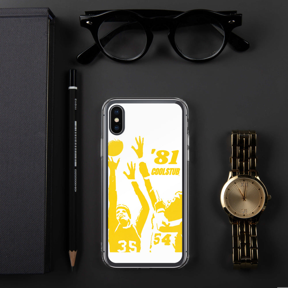'81 Hoop Vibes iPhone Case