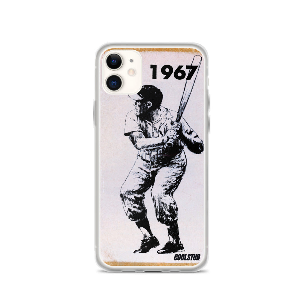 1967 Left-Handed Hitter iPhone Case