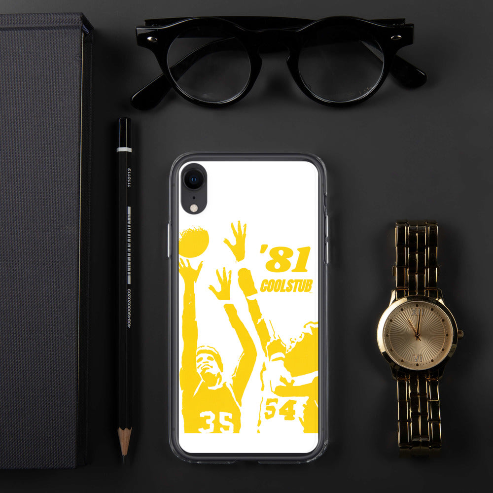 '81 Hoop Vibes iPhone Case