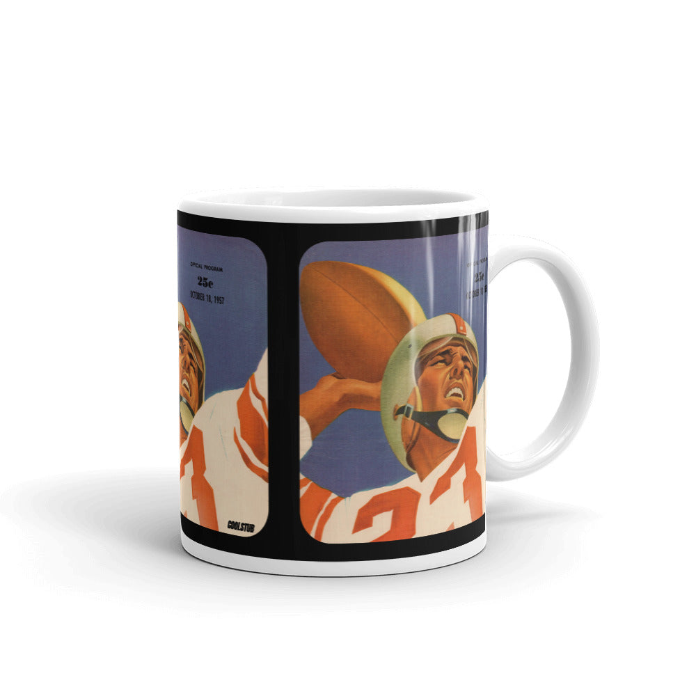 1957 Football Art Mug