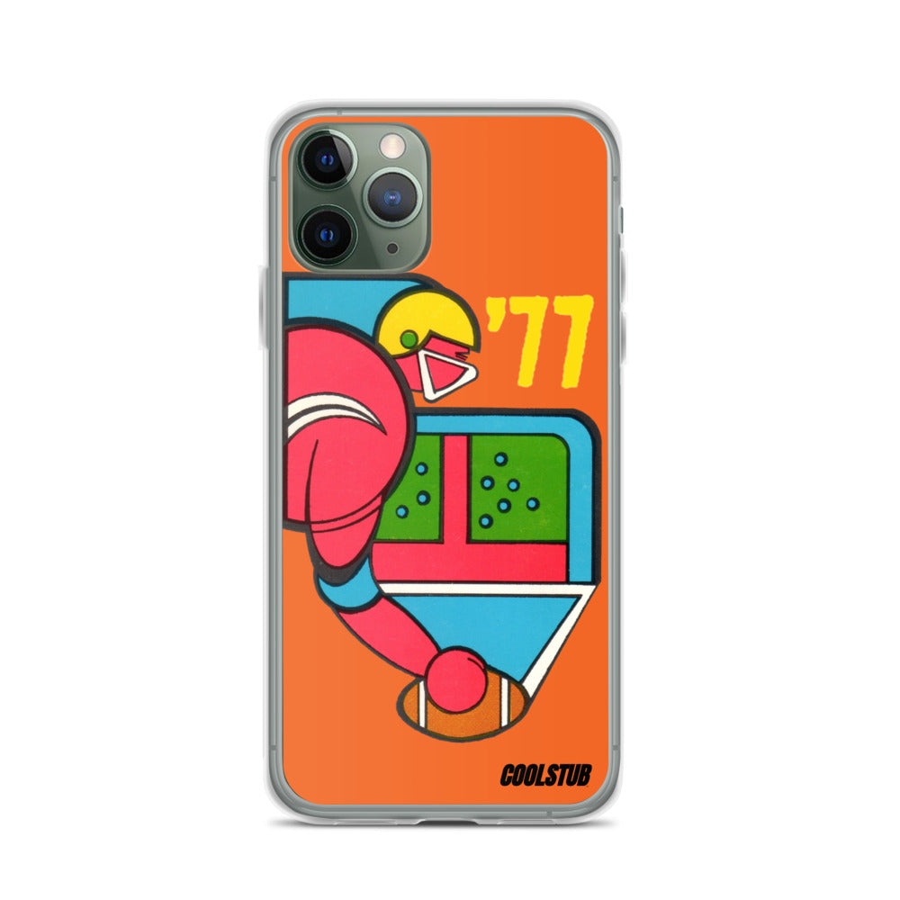 Retro Football iPhone Case (1977)