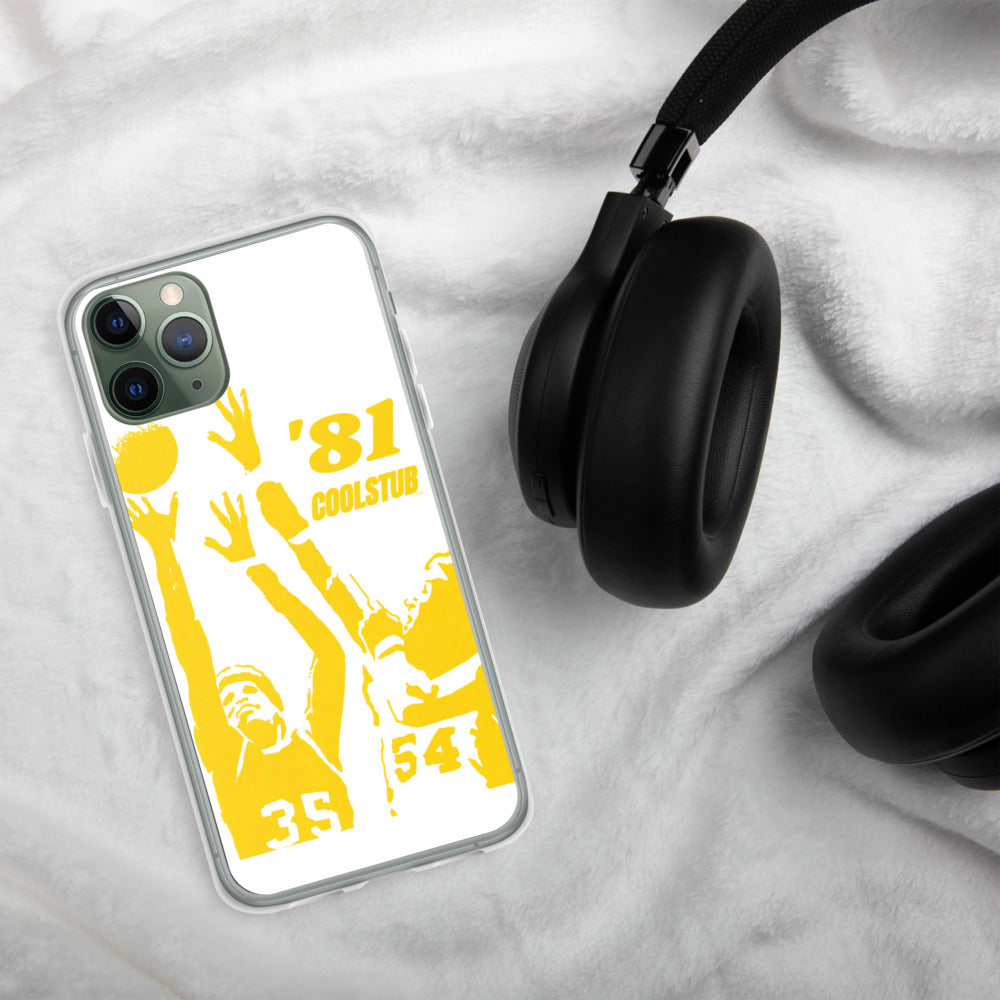 '81 Hoop Vibes iPhone Case