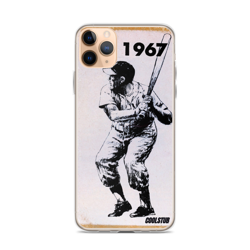 1967 Left-Handed Hitter iPhone Case
