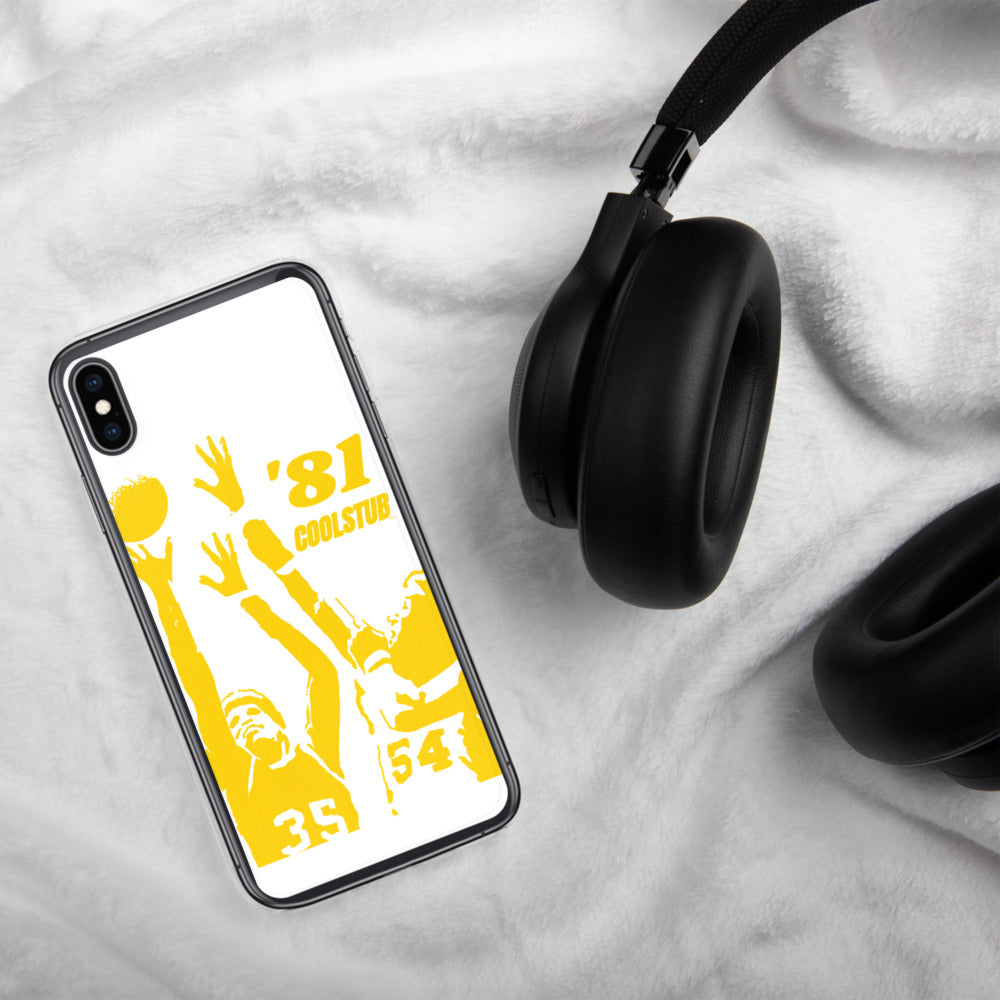 '81 Hoop Vibes iPhone Case