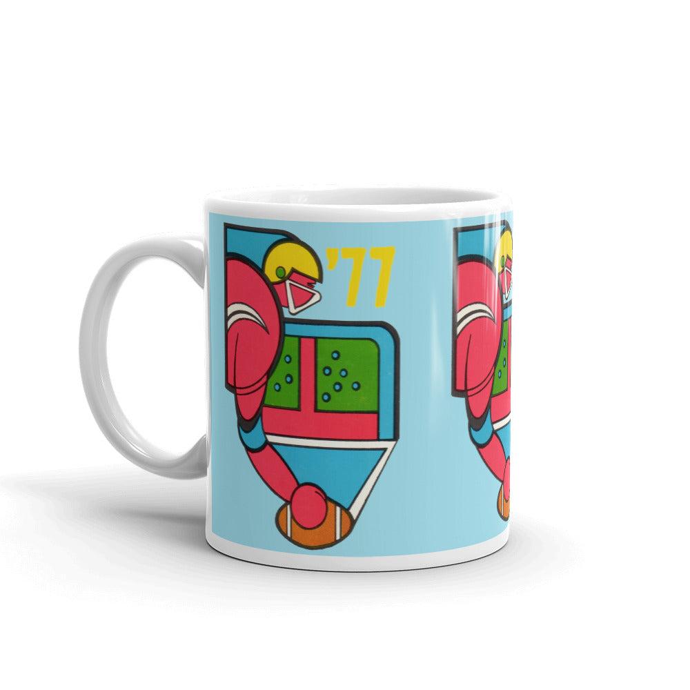 '77 Football Snap Mug