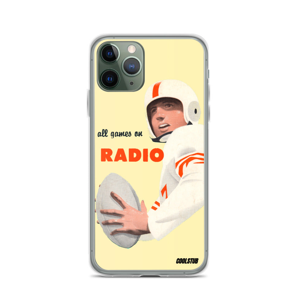 All Games on Radio iPhone Case (1955)