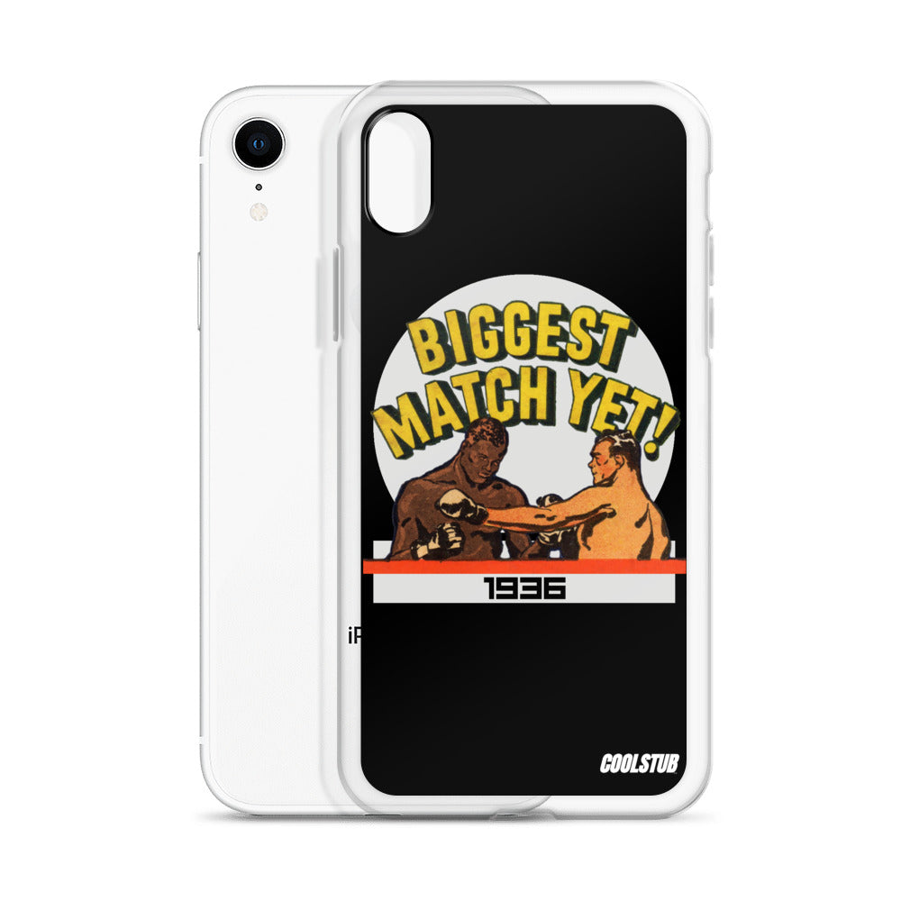 1936 Biggest Match Yet iPhone Case