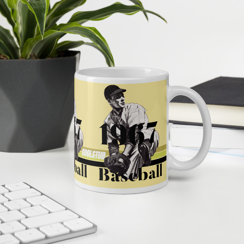 '67 Fastball Pitcher Baseball Mug