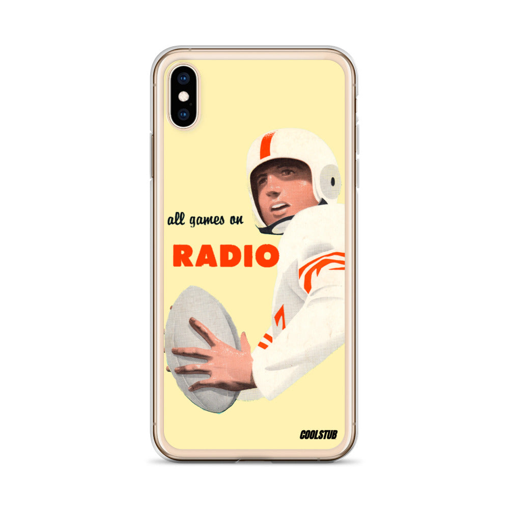 All Games on Radio iPhone Case (1955)