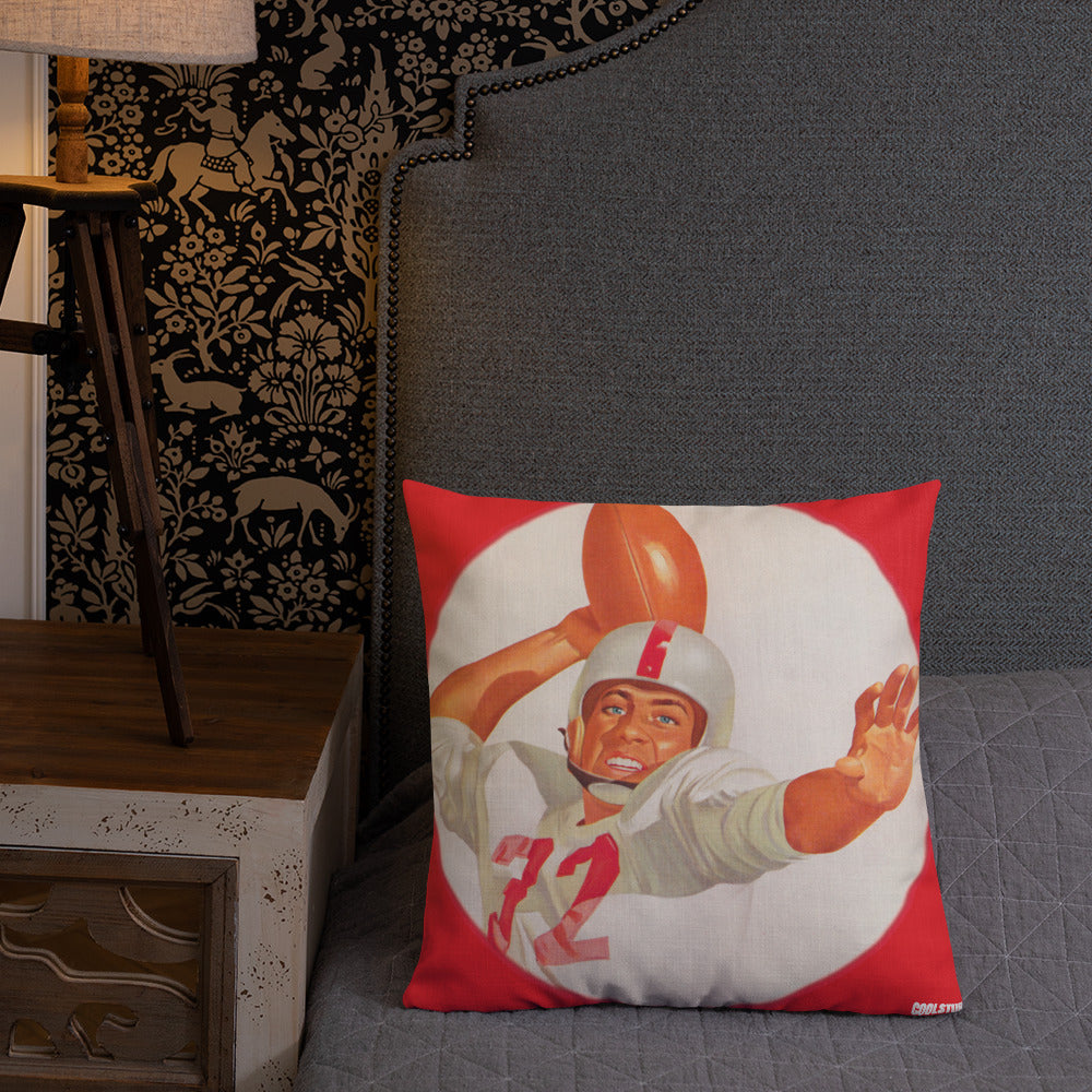 '54 QB Star Premium Pillow