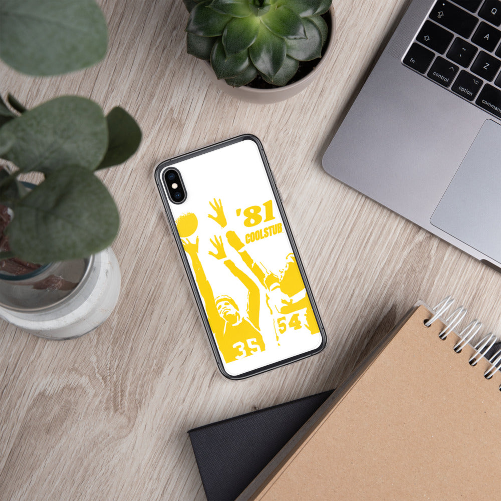 '81 Hoop Vibes iPhone Case