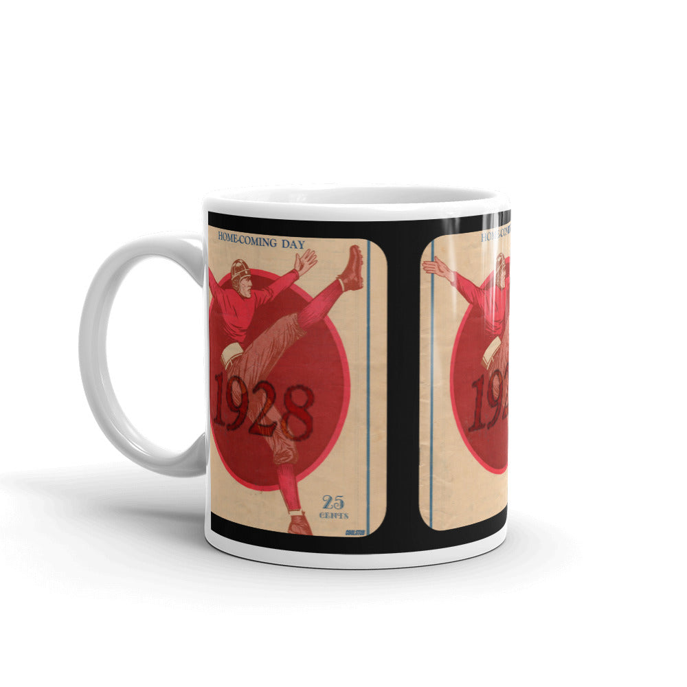 1928 Vintage Football Program Mug