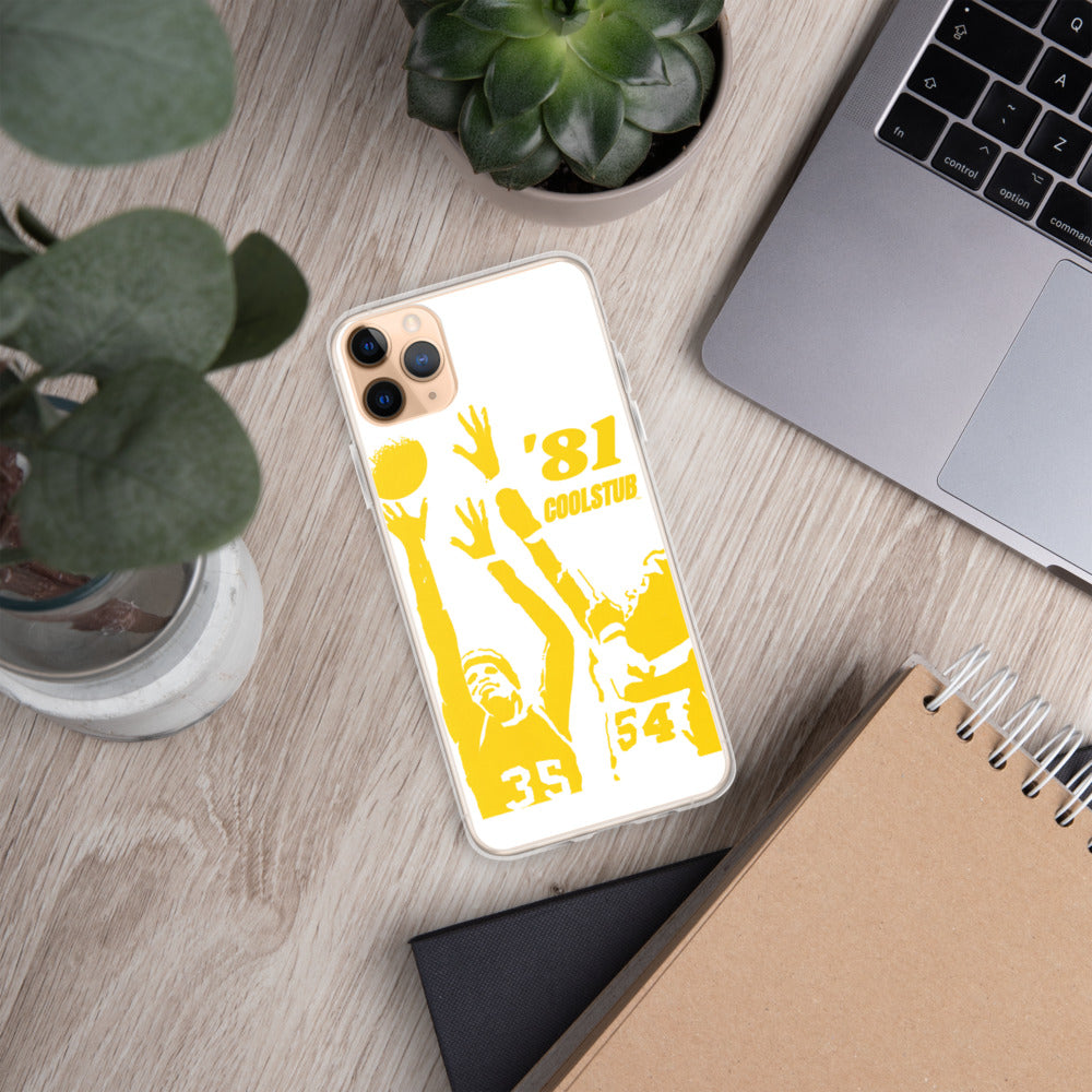 '81 Hoop Vibes iPhone Case