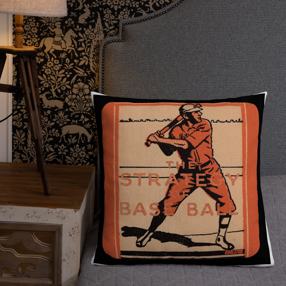 The Strategy of Base Ball Premium Pillow (1924)