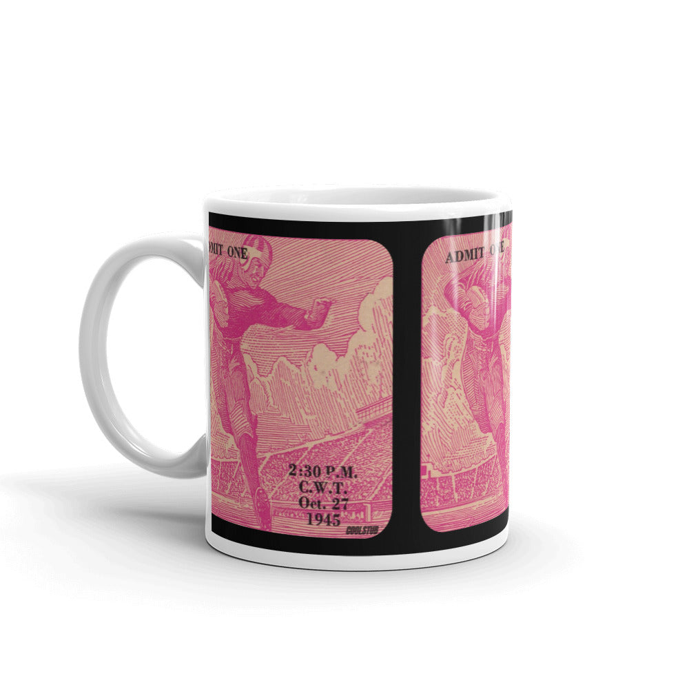 1945 Football Ticket Mug