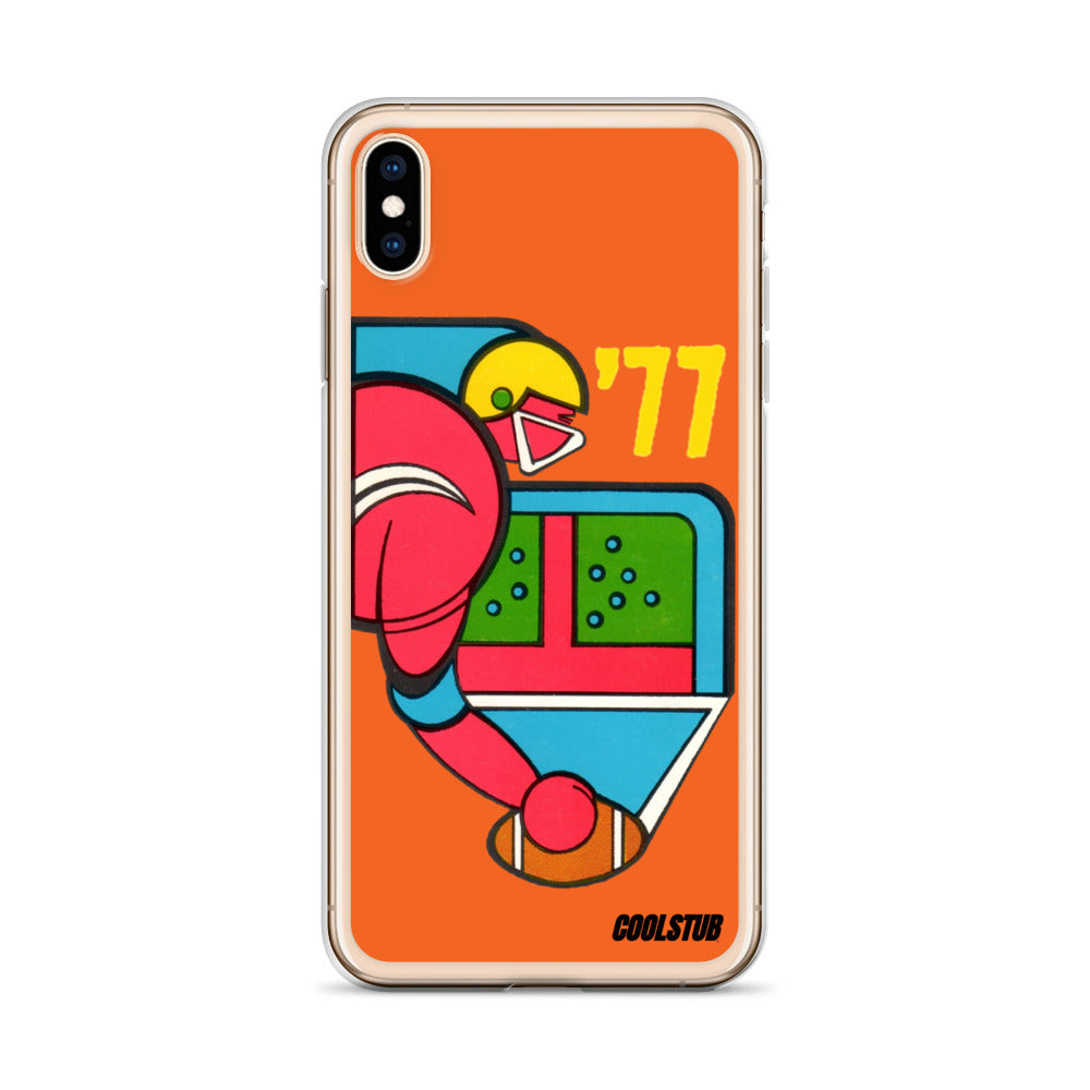 Retro Football iPhone Case (1977)