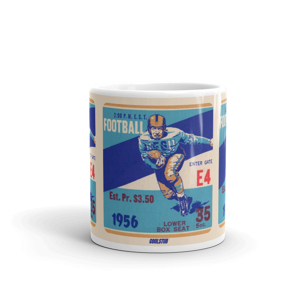 1956 Football Ticket Mug
