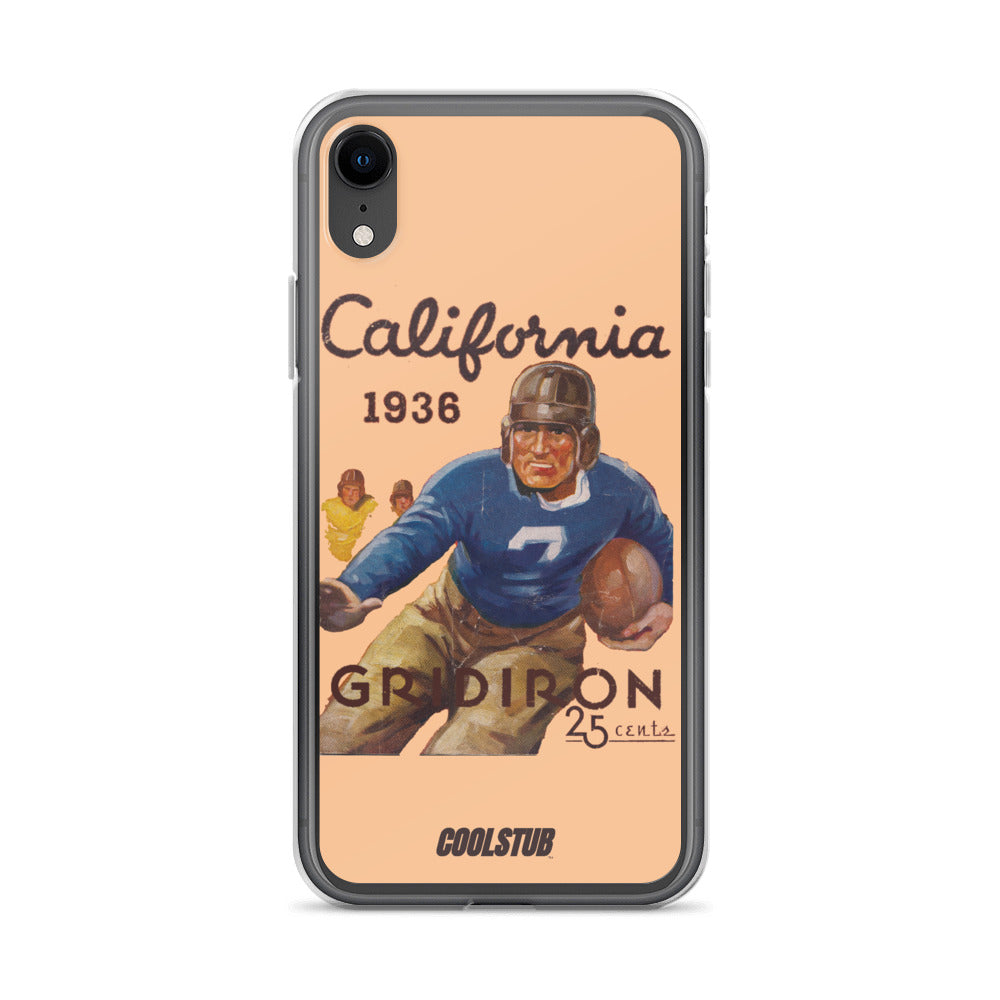 California Gridiron iPhone Case (1936)