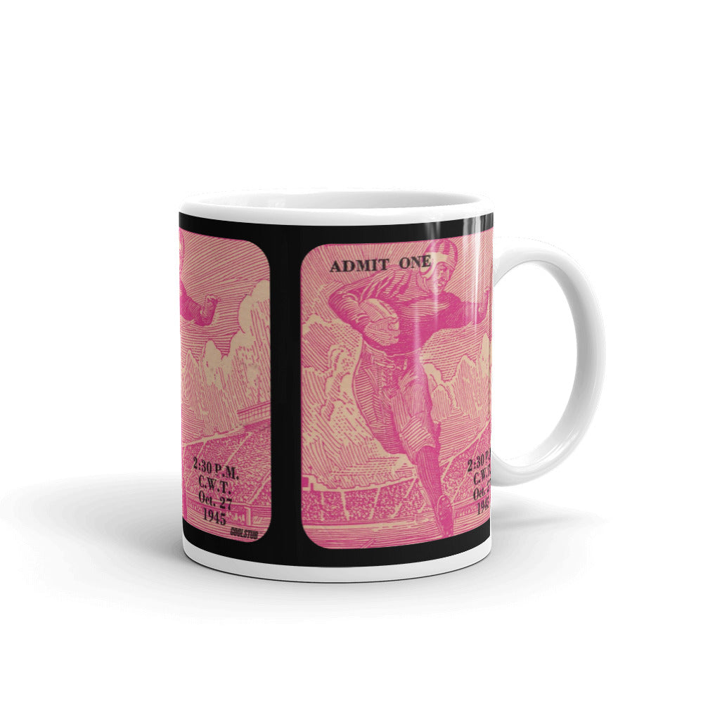 1945 Football Ticket Mug