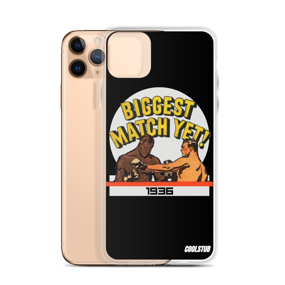 1936 Biggest Match Yet iPhone Case