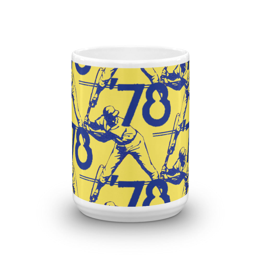 '78 Baseball Batter Pattern Mug