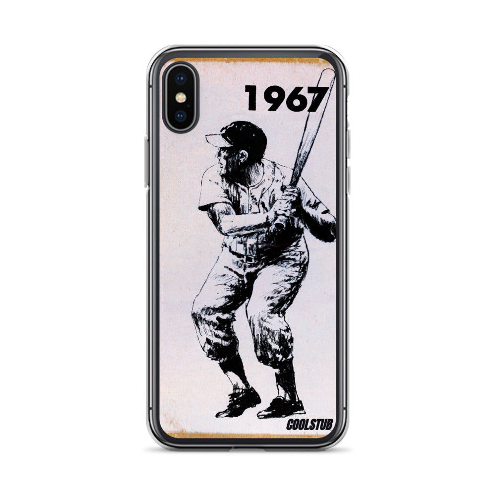 1967 Left-Handed Hitter iPhone Case