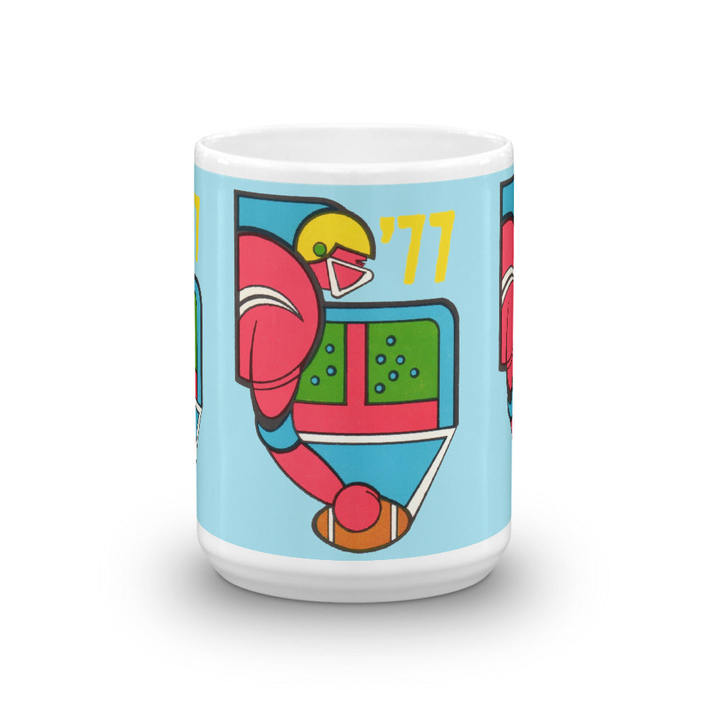 '77 Football Snap Mug
