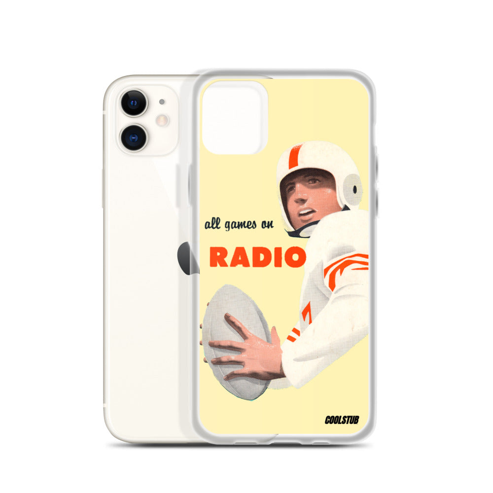 All Games on Radio iPhone Case (1955)