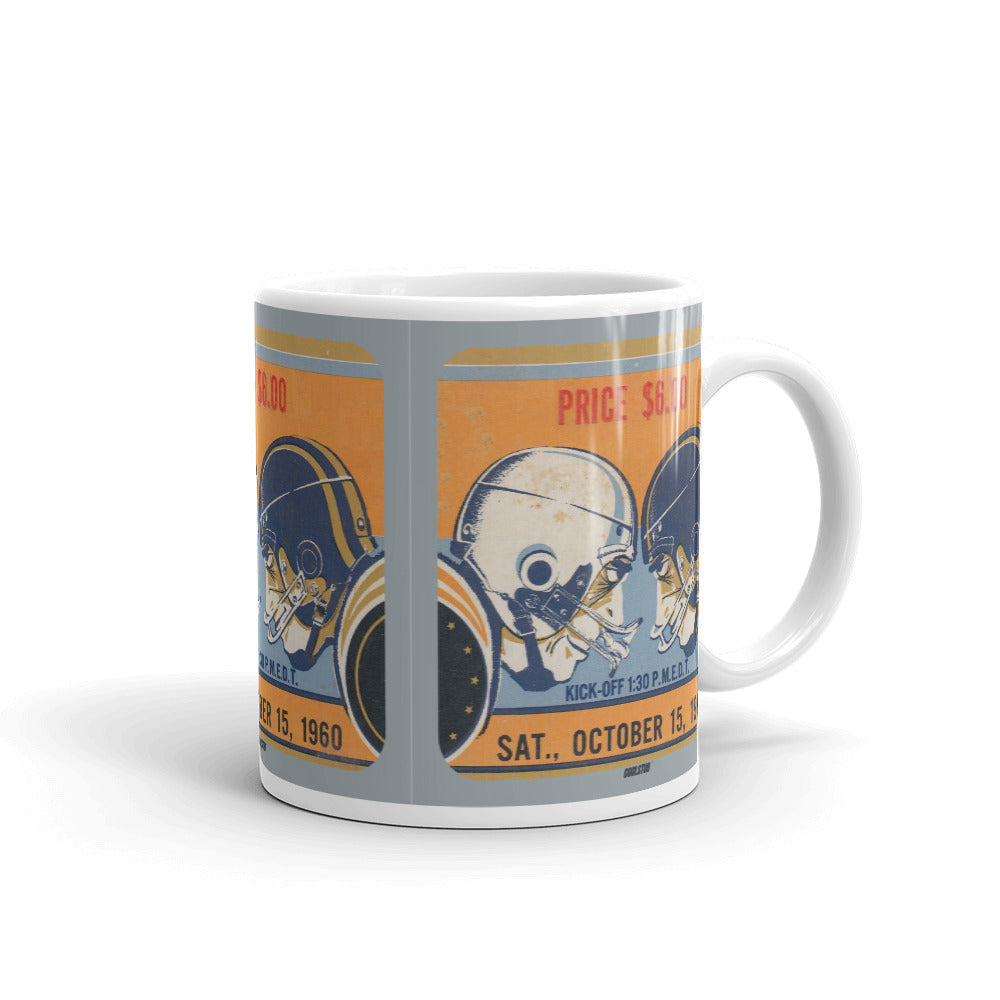 1960 Football Ticket Stub Mug
