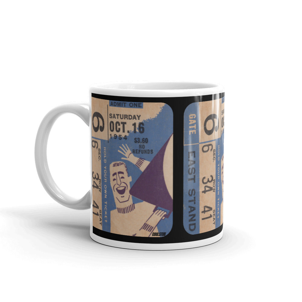 1954 Football Ticket Mug