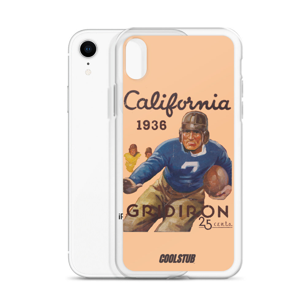 California Gridiron iPhone Case (1936)
