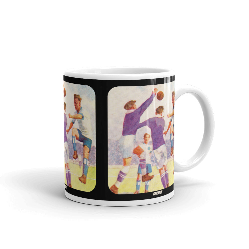 1930's Vintage Soccer Art Mug