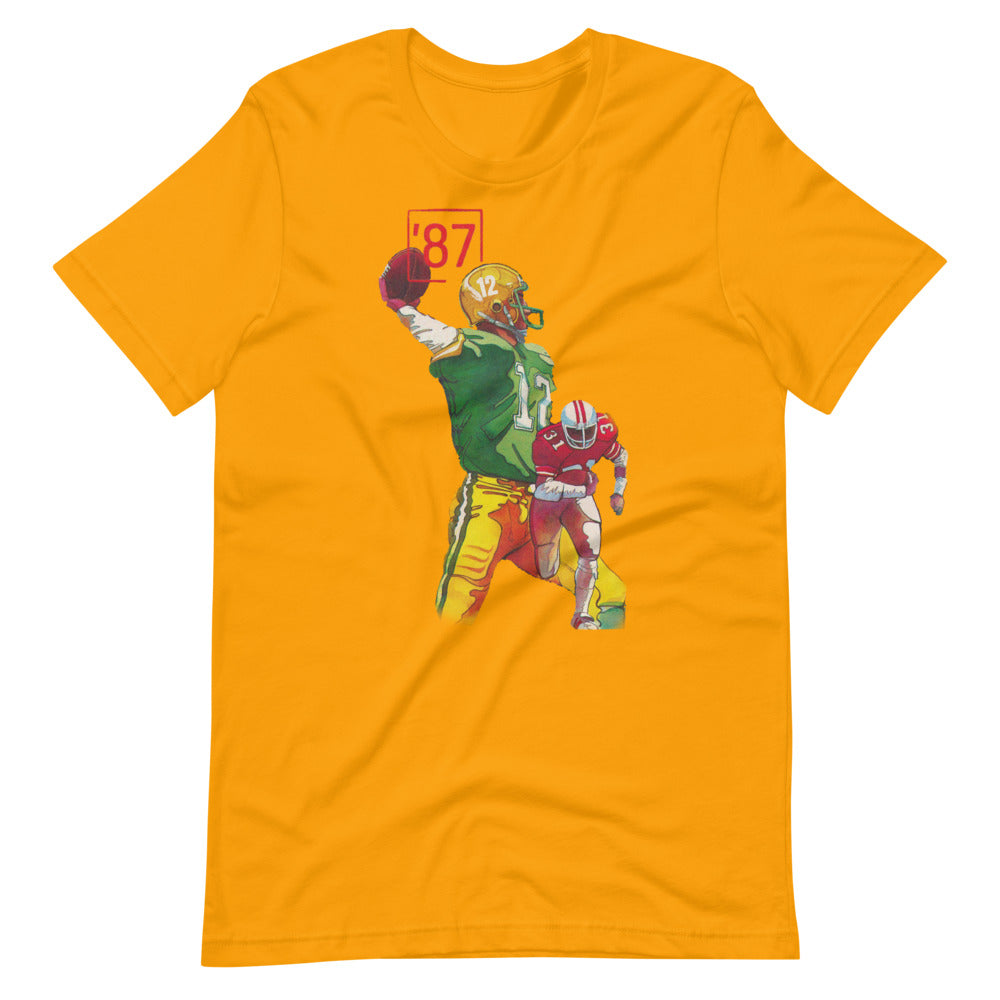 2020 Father's Day Gift Ideas for Football Fans: 1987 Football Tee by Row One