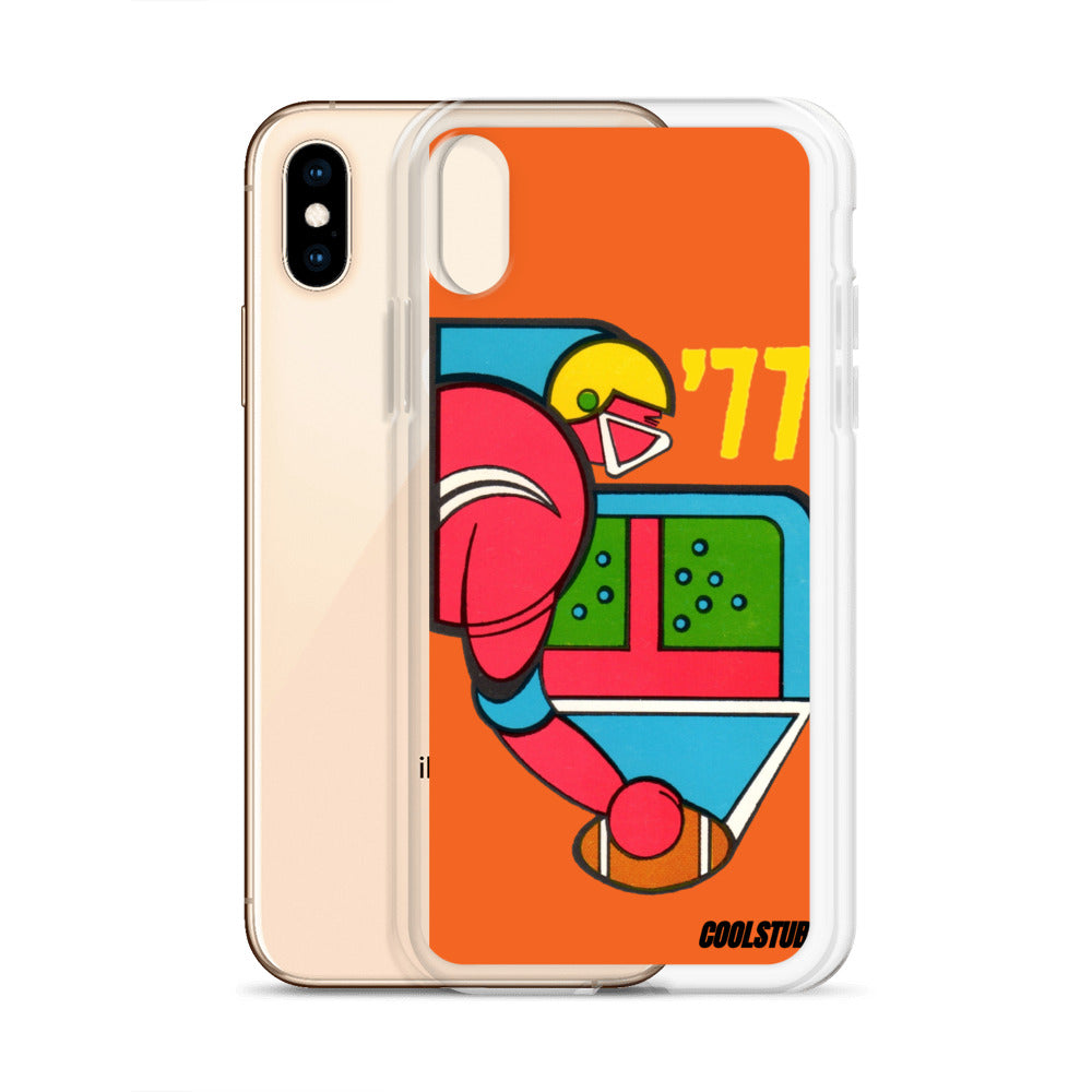 Retro Football iPhone Case (1977)