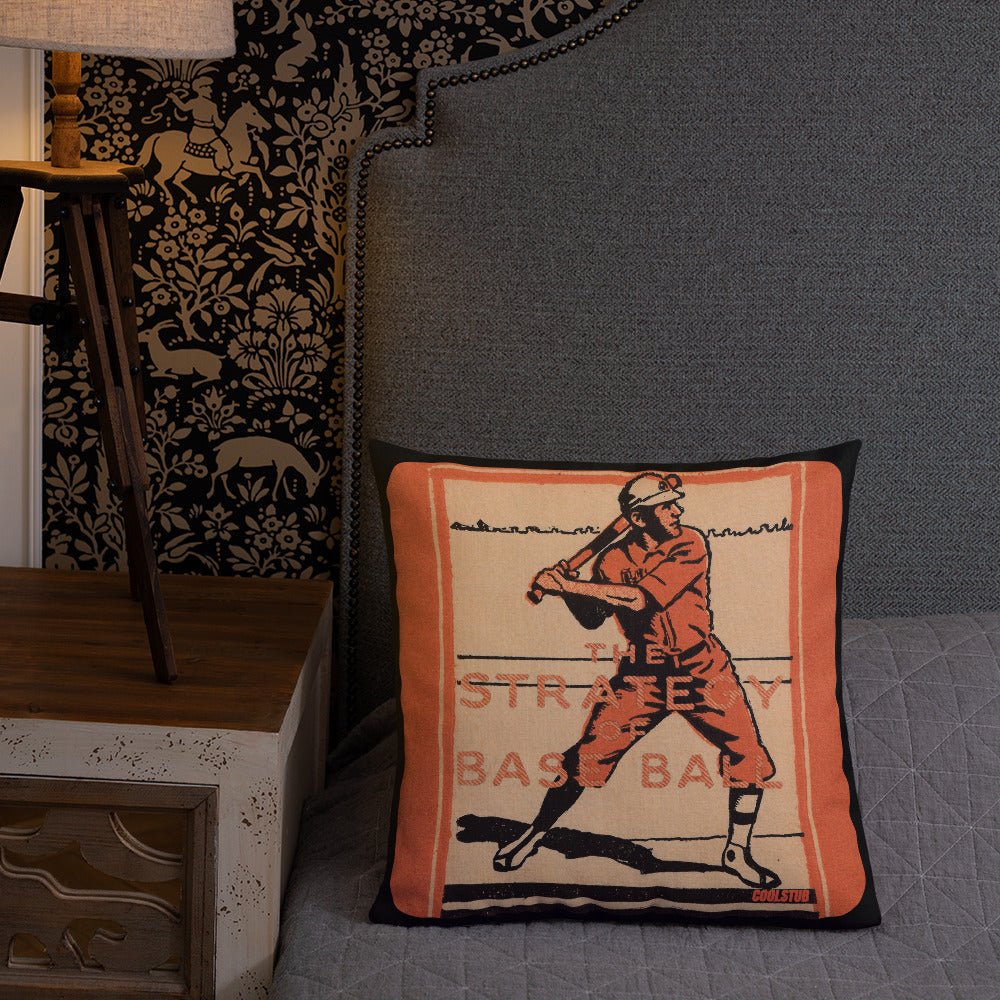 The Strategy of Base Ball Premium Pillow (1924)