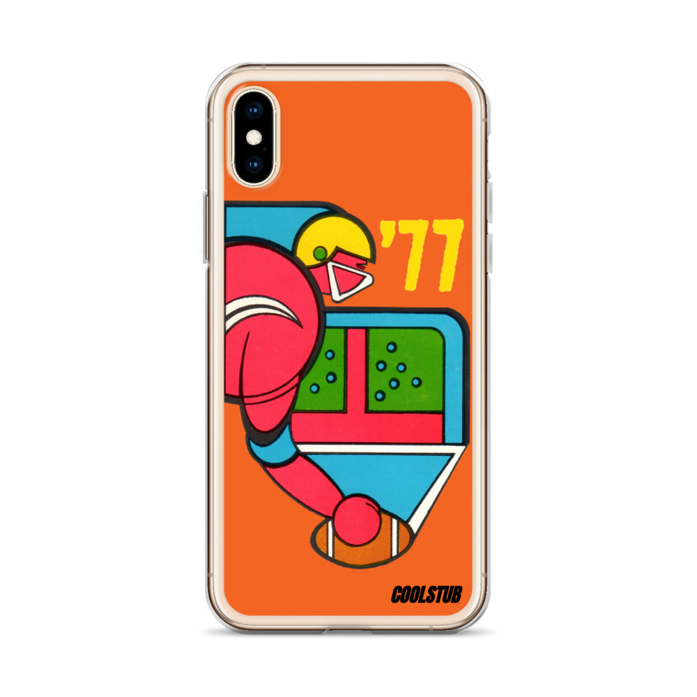 Retro Football iPhone Case (1977)