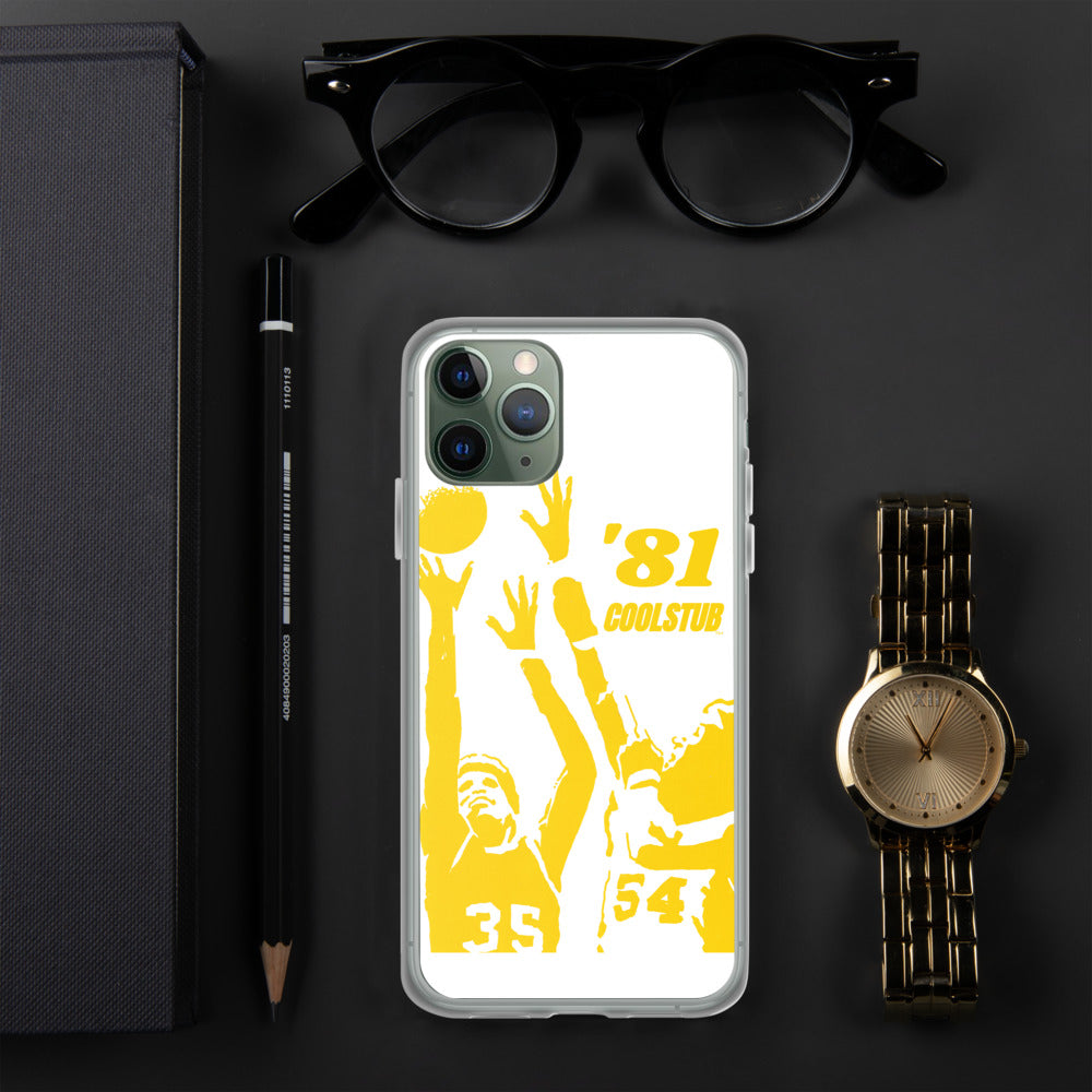 '81 Hoop Vibes iPhone Case