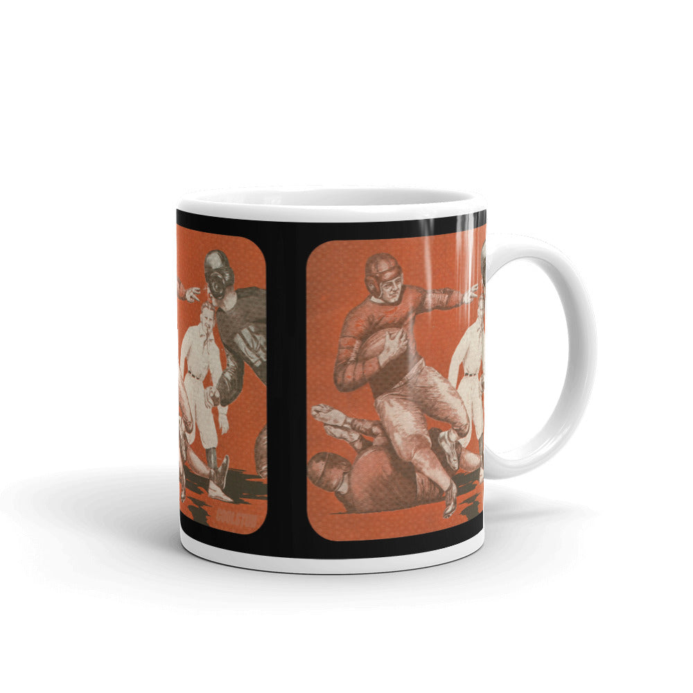 '29 Football Art Mug