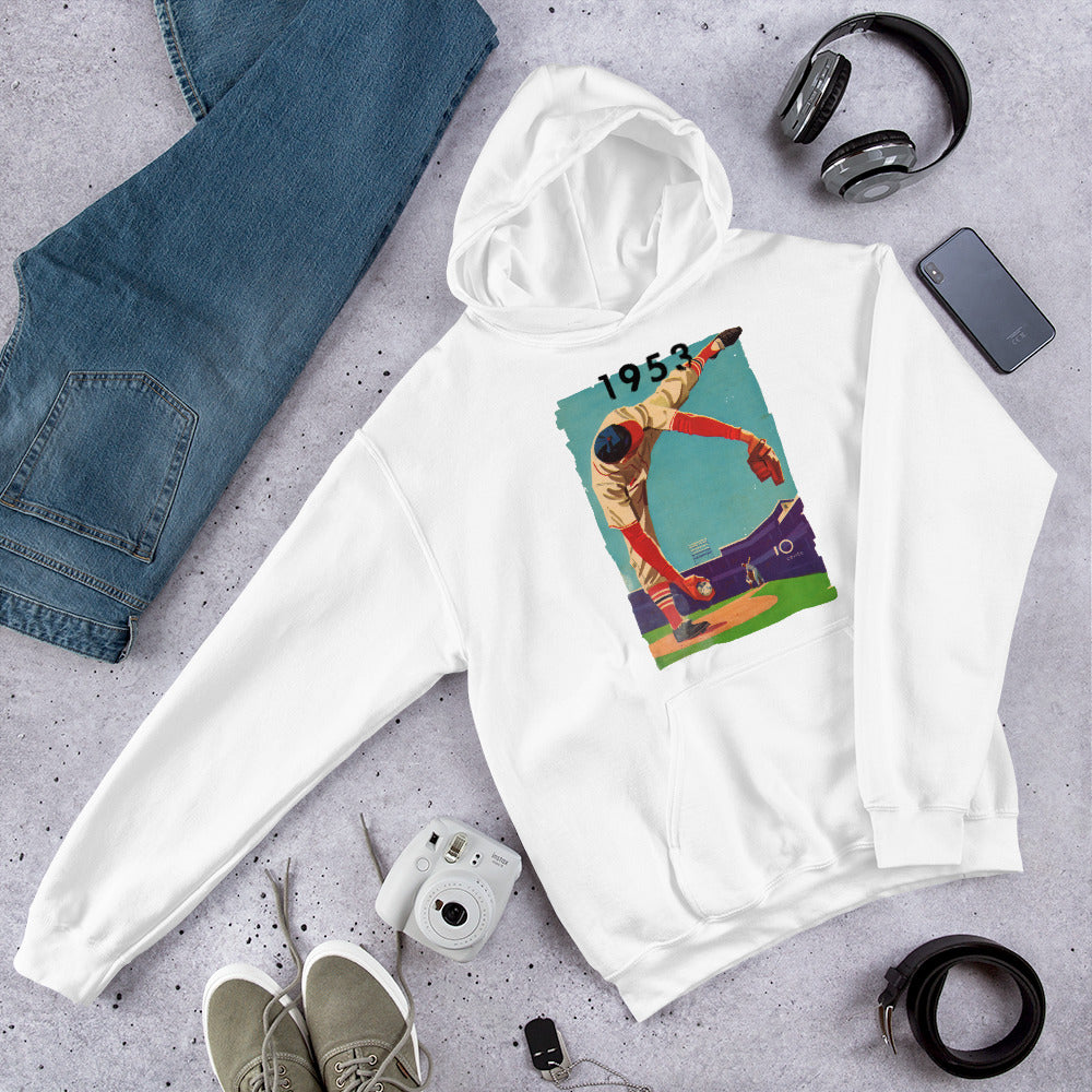 '53 Baseball Windup Unisex Hoodie