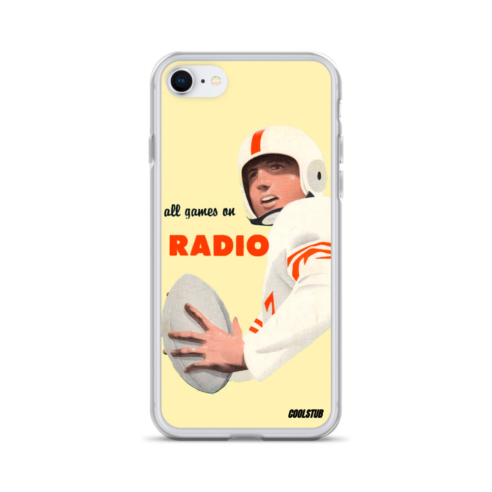 All Games on Radio iPhone Case (1955)