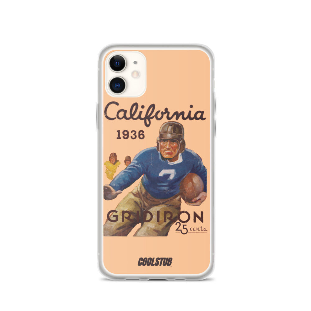 California Gridiron iPhone Case (1936)