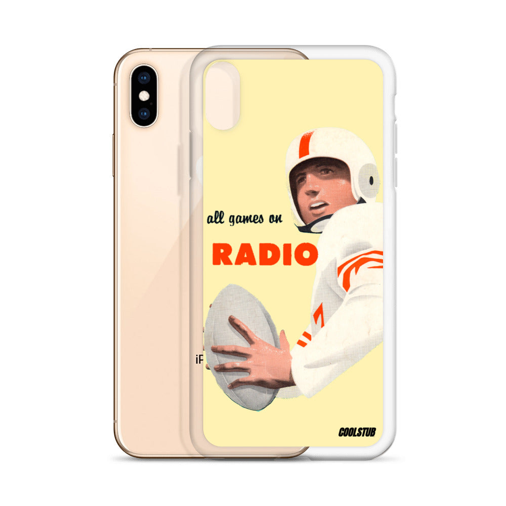 All Games on Radio iPhone Case (1955)
