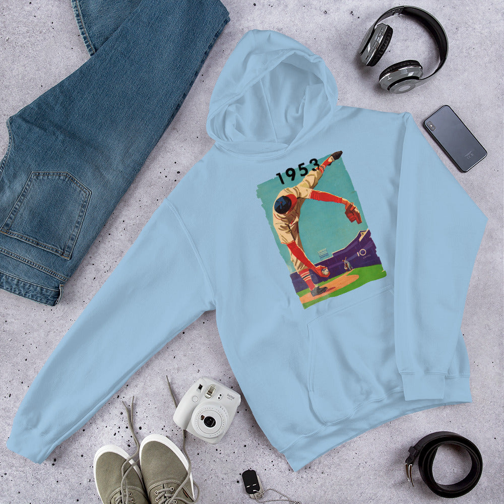 '53 Baseball Windup Unisex Hoodie