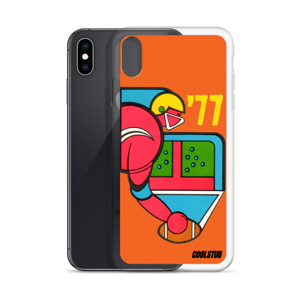 Retro Football iPhone Case (1977)