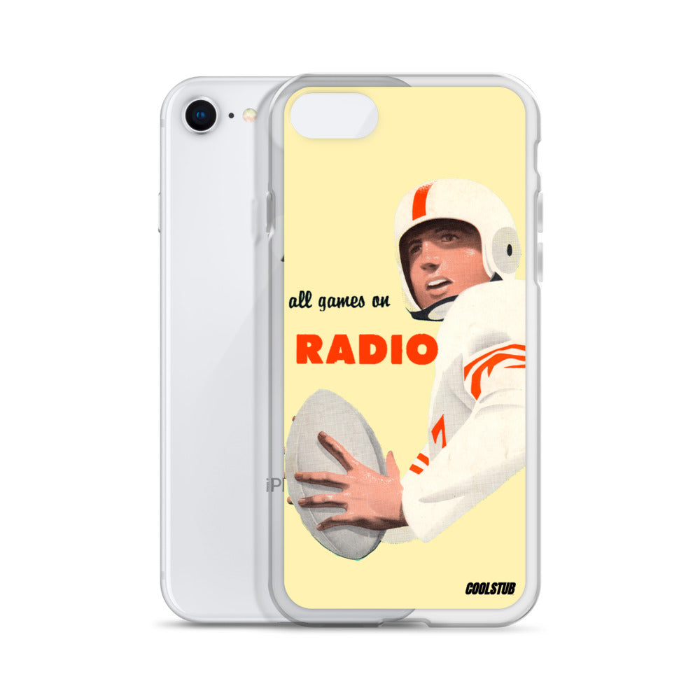 All Games on Radio iPhone Case (1955)