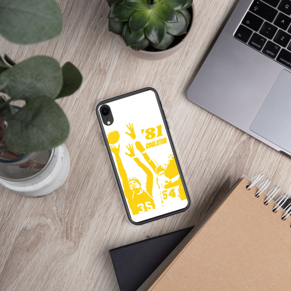 '81 Hoop Vibes iPhone Case